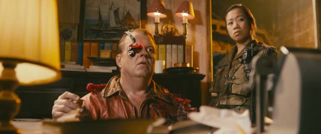 Still from episode 17 — Boss: The Curator